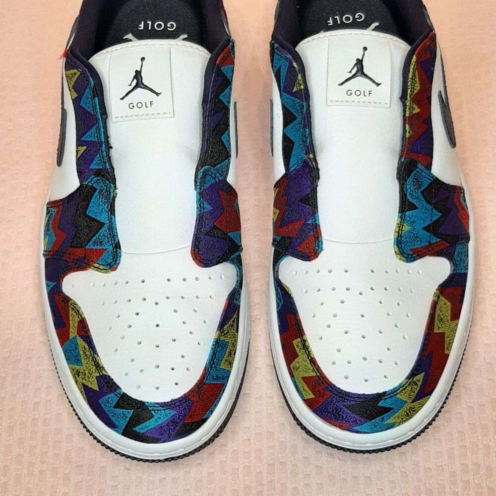 Nike Air Jordan Shoes 'Nothing But Net' Men Size 9.5 Mule Golf FJ1214-100 - Picture 2 of 8